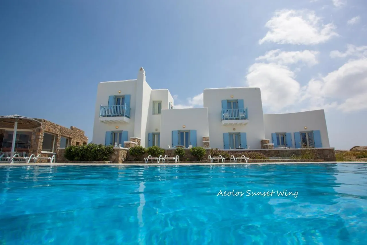 Отель Aeolos Resort Mykonos Town