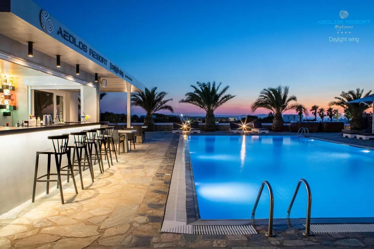 Отель Aeolos Resort Mykonos Town