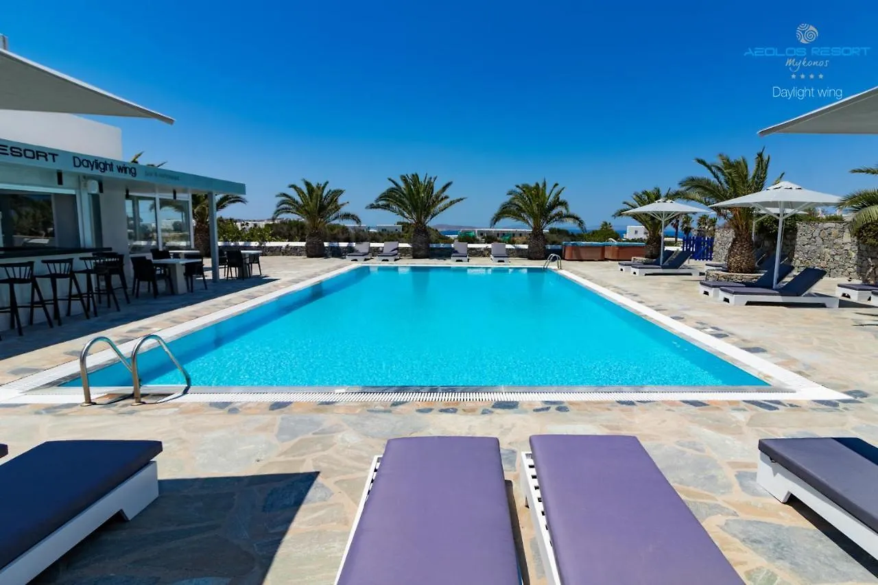 Отель Aeolos Resort Mykonos Town